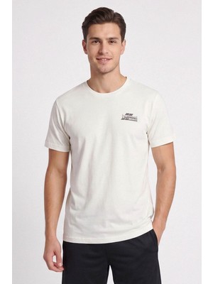 Hummel Slater Ekru Erkek T-Shirt 912435-9157