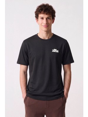 Hummel Slater Siyah Erkek T-Shirt 912435-2001