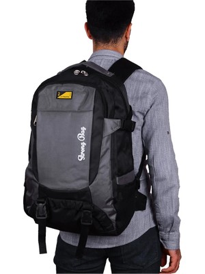 Lapiri Büyük Boy Çok Bölmeli Su Geçirmez Outdoor & Seyahat Kamp Sırt Çantası