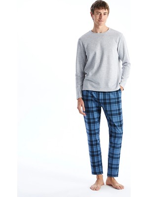 Lc Waikiki Yeni Sezon Standart Kalıp Erkek Pijama Takımı