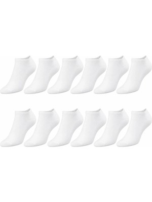 Fantastik Store Erkek Patik Çorap 12’li Renk Seçenekleri 39-44 Yüksek Pamuklu Dikişsiz Koku Karşıtı