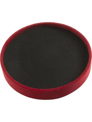 Zero Land Zengezur Yuvarlak Ahşap Anfora Kumaş Piercing Küpelik 20 cm Bordo