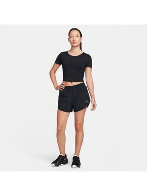 Nike One Fitted Dri-Fıt Kısa Kollu Crop Kadın Tişört FN2804-010