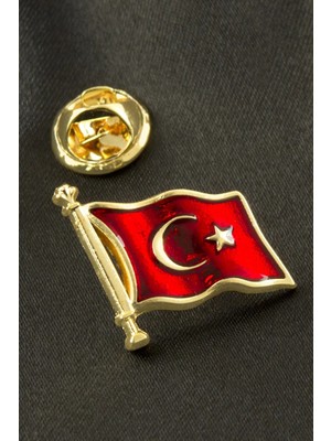 Zero Land Zengezur Ay Yıldız Yaka Rozet Sarı