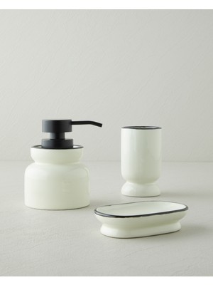 English Home Armoni Dolomite 3'lü Banyo Seti Krem
