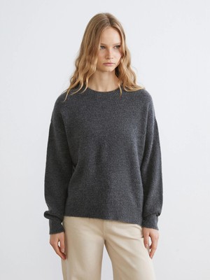 Lc Waikiki Yeni Sezon Bisiklet Yaka Oversize Kadın Triko Kazak