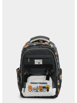 Kaukko Siyah  Calacılo Sırt Çantası Kakao Frıends