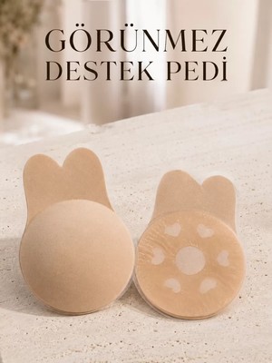Nemere Ithalat Görünmez Destek Pedi Kendinden Yapışkanlı Pratik ve Rahat Kullanım
