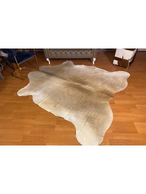 Vivense Hakiki Deri Dana Postu, Krem 225X240