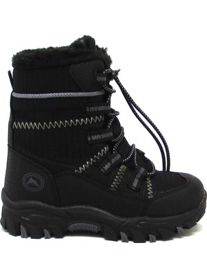 Pepino Unisex Çocuk Kar Botu Siyah P-961