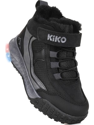 Kiko Kids  Rope Işıklı Cırtlı Erkek Çocuk Spor Bot Ayakkabı