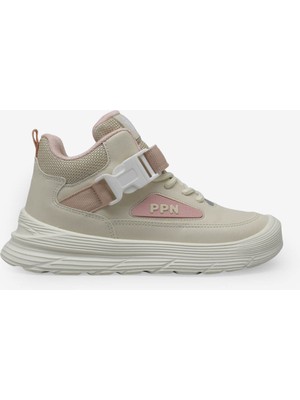 Pepino Kız Çocuk Spor Bot Krem Pudra P-2036