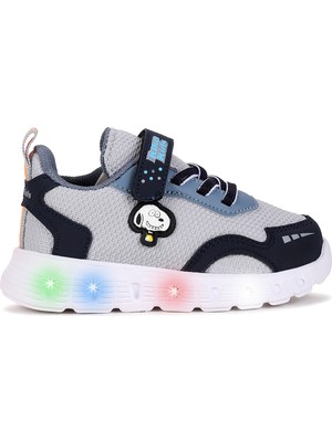Kiko Kids  Peras Işıklı Cırtlı Erkek Bebek Spor Ayakkabı