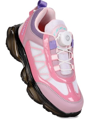 Kiko Kids  Vortex Günlük Şeffaf Taban Kız Çocuk Spor Ayakkabı