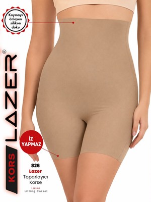 Yunus Lazer Kesim Iz Yapmaz Kaymaz Silikonlu Göbek ve Basen Toparlayıcı Korse