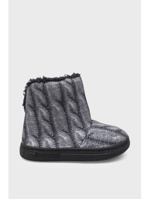 Sanbe Unisex Çocuk Bebe Panduf Gri SNB105P031