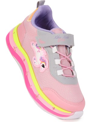 Kiko Kids  Venzo Unicorn Cırtlı Kız Çocuk Spor Ayakkabı