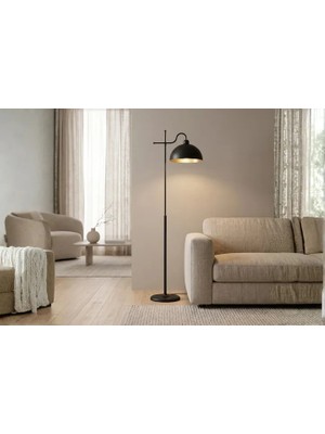 Vivense Glorea Metal Lambader, Eskitme Siyah
