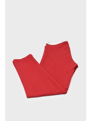 Benetton Kız Çocuk Uzun Tayt Kırmızı BNT-G272B