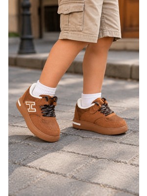 Minibonito Kız Erkek Çocuk Günlük Sneakers Spor Ayakkabı Şık ve Rahat Çocuk Ayakkabısı