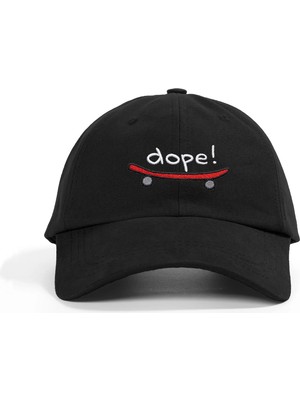 PataCute Dope Siyah Soft Baseball Şapka