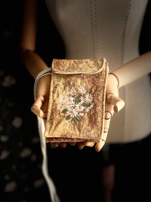Ggart Handmade Meadov Nakış Işlemeli Telefonluk, Telefon Çantası V4