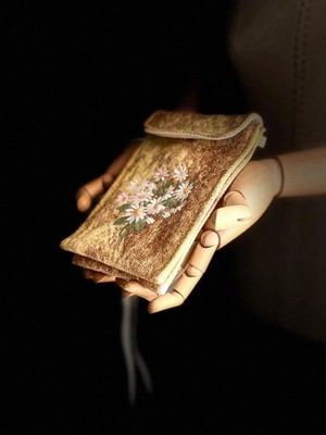 Ggart Handmade Meadov Nakış Işlemeli Telefonluk, Telefon Çantası V18