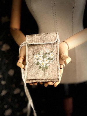 Ggart Handmade Meadov Nakış Işlemeli Telefonluk, Telefon Çantası V7