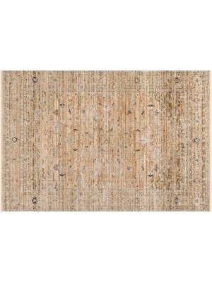 Vivense Pera Halı Karamel Turuncu Eskitme Desenli Modern Halı FMRT05 238X305 cm