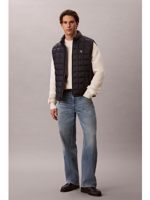 Calvin Klein Slvss Ultraltwt Nylon Quılted Pu