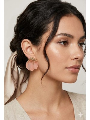 Tılsım Accesories Yavruağzı Küpe