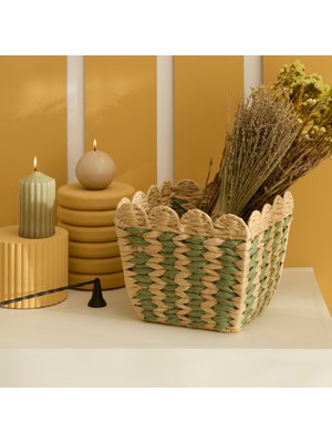 Karaca Home Knit Dekoratif Sepet Organizer 35X23X17,5 cm