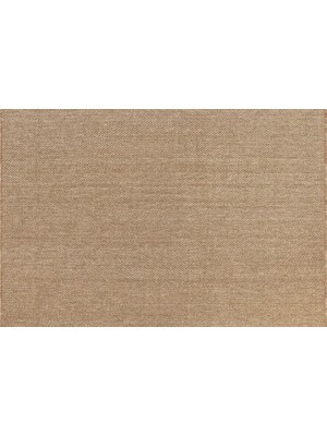 Vivense Pera Halı Kahve ve Beyaz Küçük Zikzak Sisal Tarzı Halı FM03W 240X300 cm