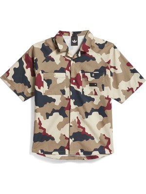 Adidas  T-Shirt Fs+ Button Up Shırt KS4328
