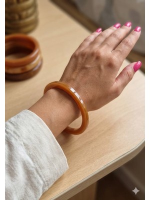 Tılsım Accesories Kemik Bilezik Ince 6.5 cm Tekli