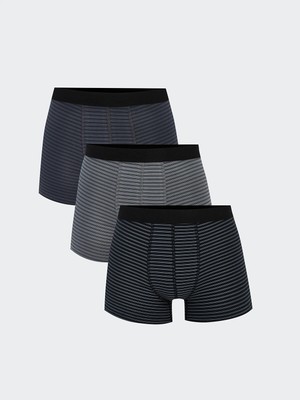 Lc Waikiki Yeni Sezon Standart Kalıp Pamuklu Esnek Erkek Boxer 3'lü
