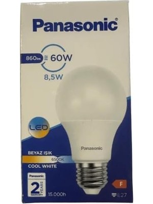 Sefa Ticaret LED E27 8,5W 860LM 6500K Lamba Beyaz Işık