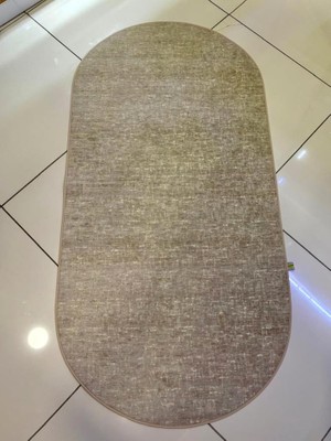Jakar Bej Oval Yolluk/paspas 75X150CM