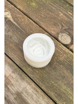 Sefa Ticaret Gül 3D Tekli Mum Kalıbı (Silikon)