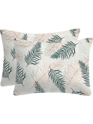 Lief Home Ranforce Kumaşından Gizli Fermuarlı Yastık Kılıfı 50X70 ( 2 Adet )