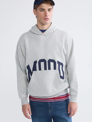 Lc Waikiki Yeni Sezon Uzun Kollu Baskılı Erkek Kalın Hoodie
