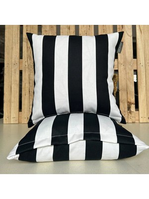 Lief Home 2'li Fermuarlı Dekoratif Kırlent Kılıfı - 40X40 cm