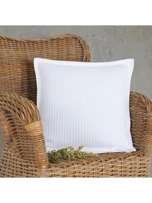 Lief Home Örgü Desenli Pike Yastık Kılıfı | 45X45 ( 1 Adet )