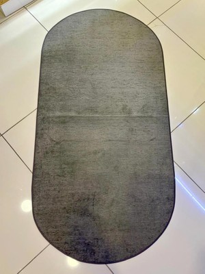 Jakar Antrasit Oval Yolluk/paspas 75X150CM