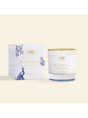 Sefa Ticaret Mad Mineral Harmony 200 ml Kokulu Mum – Deniz Notaları, Bergamot, Amber & Misk ile Ferah ve Dengeli Atmosfer
