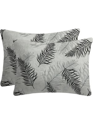 Lief Home Ranforce Kumaşından Gizli Fermuarlı Yastık Kılıfı 50X70 ( 2 Adet )