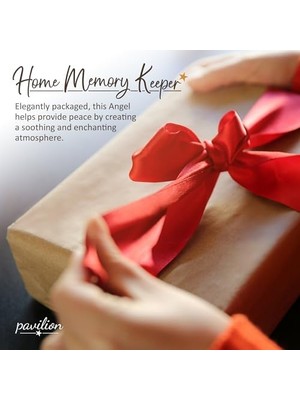 Sefa Ticaret Pavilion Gift Company 02969 Sempati Melek Figürü, 22 Cm, Fildişi