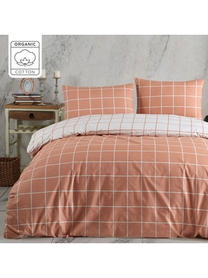 Lief Home %100 Pamuklu Çift Kişilik Nevresim Takımı 200X220 | 4 Yastık Kılıflı | Lastikli Çarşaflı 160X200+30