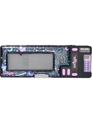Smiggle Wild Side Cat Hesap Makineli Poput Otomatik Kalem Kutusu