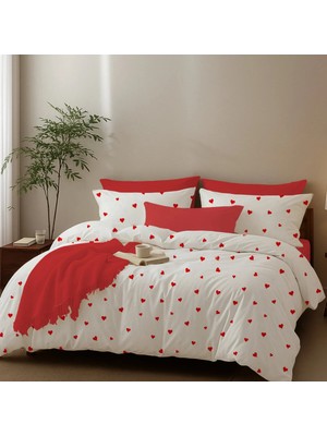 Lief Home %100 Pamuklu Kalpli Tek Kişilik Nevresim Takımı | 2 Yastık Kılıfı | Lastikli Çarşaf 120X200+30